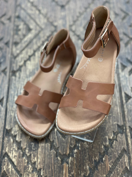 Bay Lane Ziggy Tan Sandal
