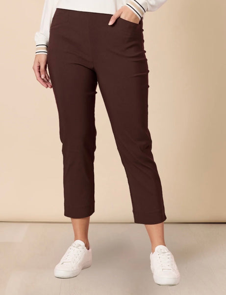 Threadz Zara Stretch Pant Coffee 6030