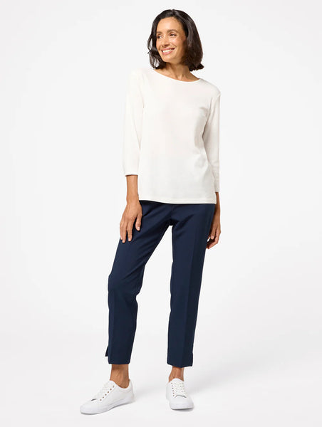 Black Pepper BI Stretch Slim Short Length 7/8 Pant Ink BA 429