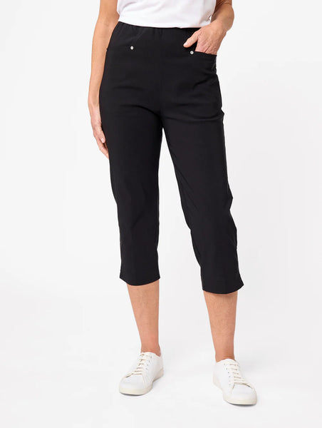 Black Pepper Liberty 3/4 Pant Black BA4400