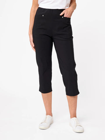 Black Pepper Liberty 3/4 Pant Black BA4400