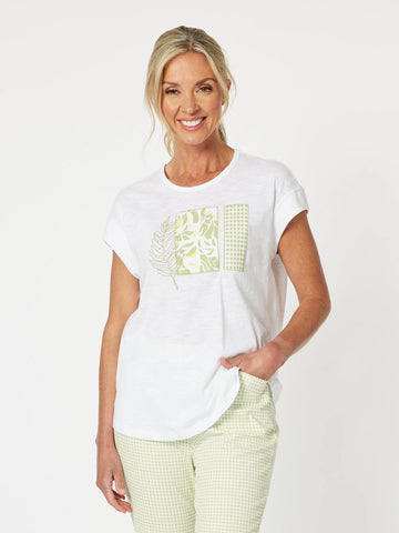 Gordon Smith Appliqué Celery Tee 45718