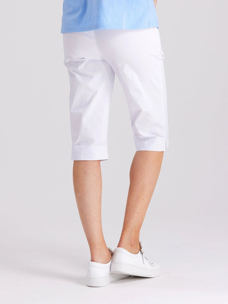 Black Pepper Liberty Long Short White BA4401