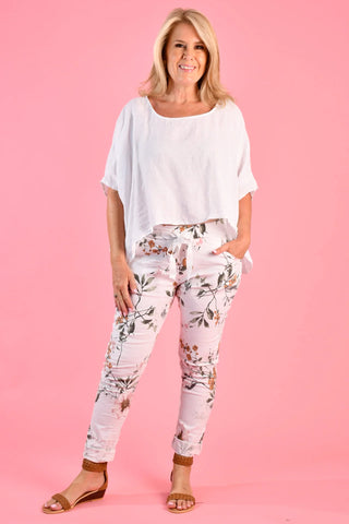 La Sofia Malta Magic Pant Autumn Floral VLSP100
