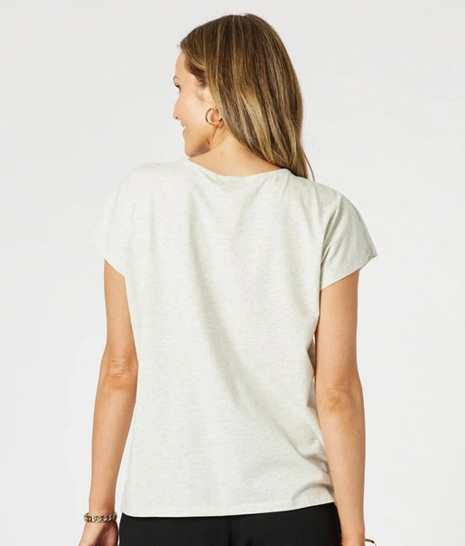Clarity Cross Stitch Natural Tee 47850