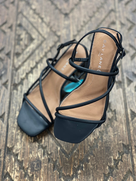 Bay Lane Krystal Black Heel