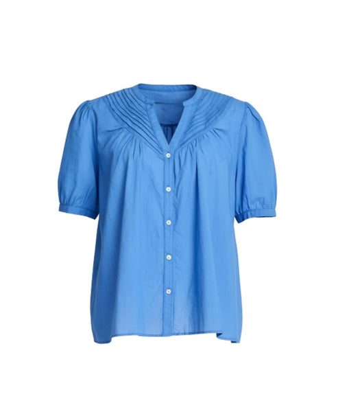 Threadz Acacia Cotton Azure Top 49962
