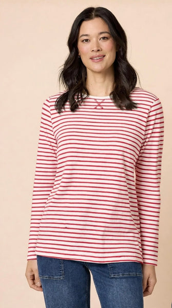 Gordon Smith Harbour Red Stripe Tee 48949