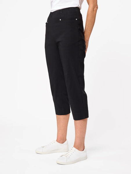 Black Pepper Liberty 3/4 Pant Black BA4400