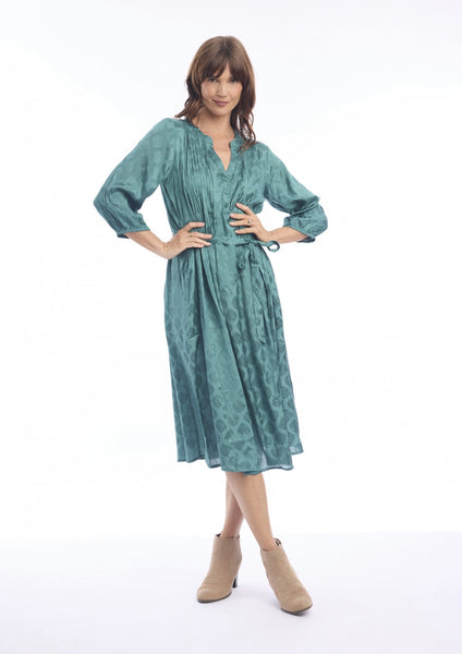 Escape Solid Deep Jungle Dress 51914