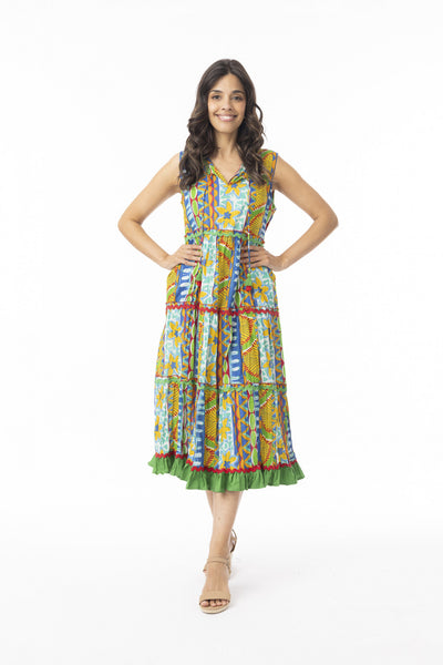 Orientique Ipanema Layered Sleeveless Dress 40179