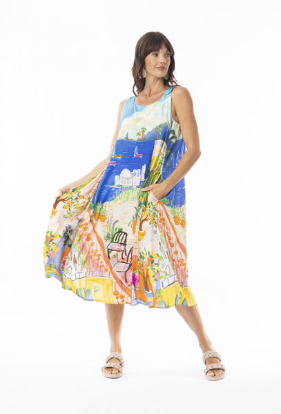 Escape Sardinia Sleeveless Dress 30156