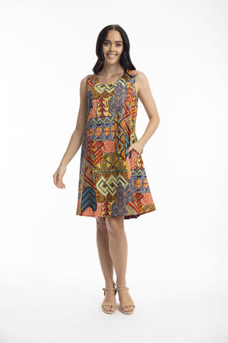 Orientique Tofo Reversible Sleeveless Dress 71495