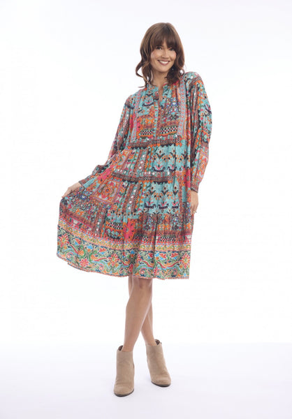 Escape Rabari Print Dress 91301