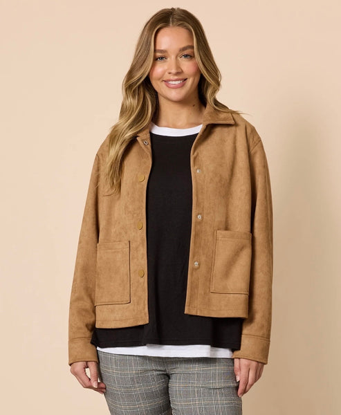 Threadz Downtown Suede Caramel 48627