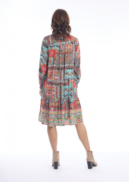 Escape Rabari Print Dress 91301