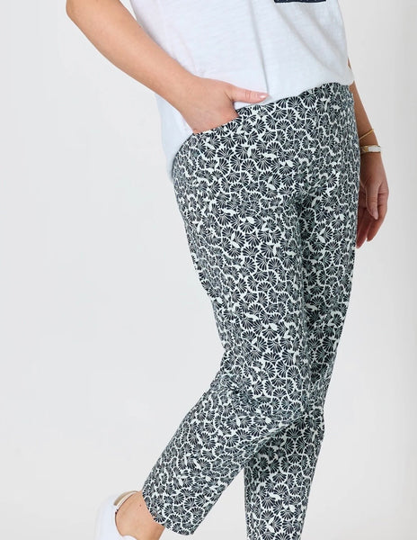 Gordon Smith Oasis Print Navy Pant 49623