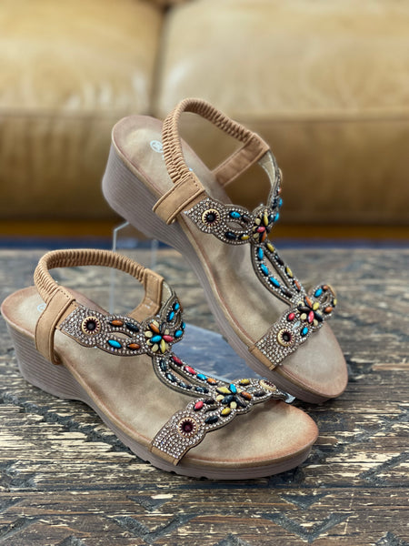 Kirra Beach Sweets Camel Wedge