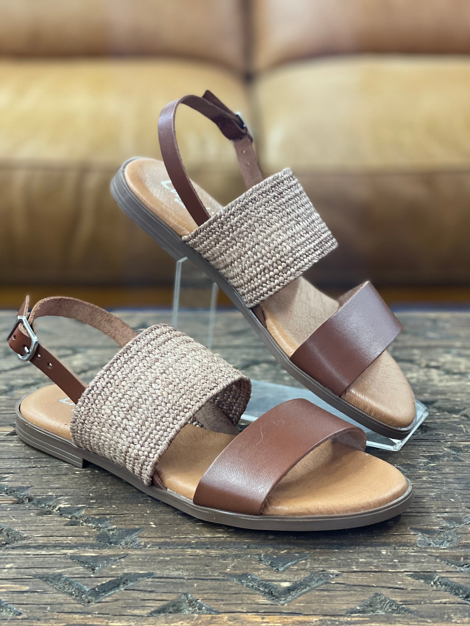 Lux Dive Cuoio Weave Sandal