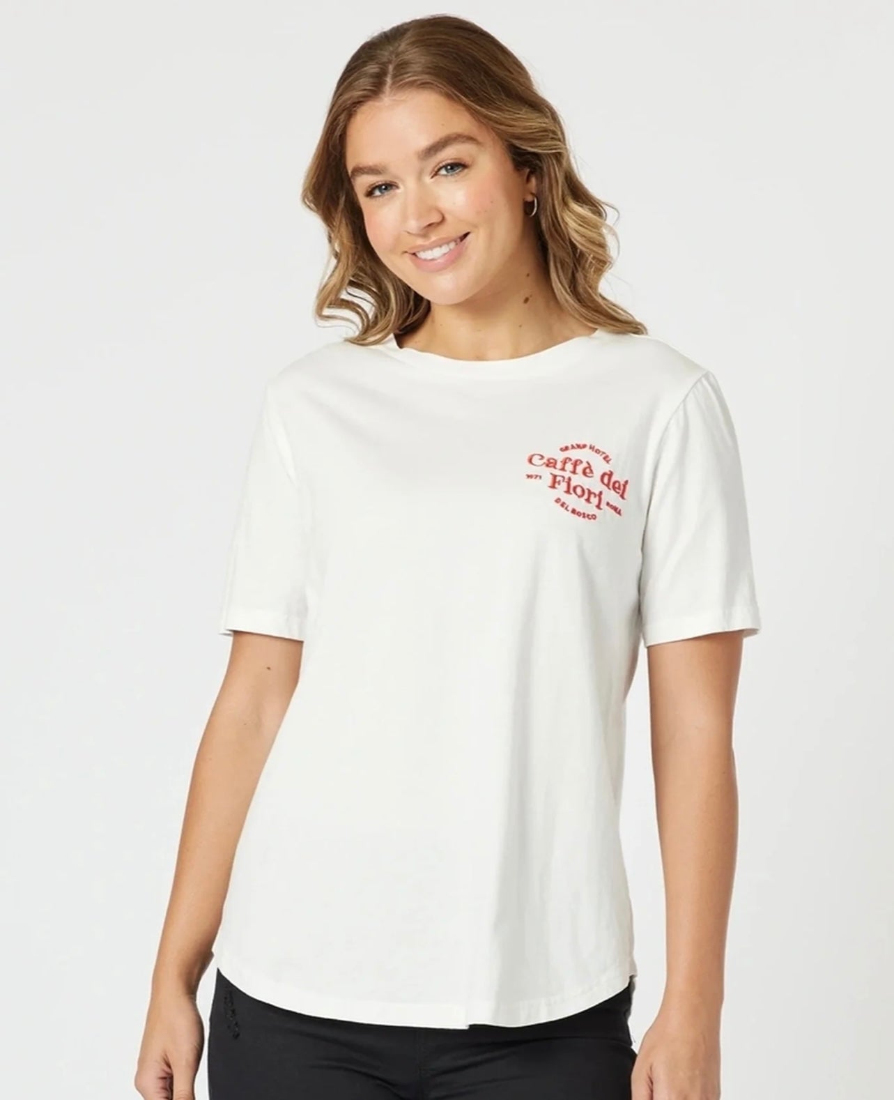 Threadz Caffe Ivory T-Shirt 47882