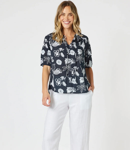 Gordon Smith Palm Springs Navy Top 48394