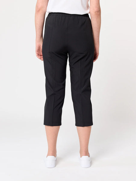 Black Pepper Eureka 3/4 Pant Black BA4508