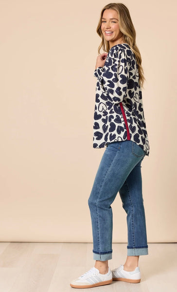 Threadz Luna Heart Top 48825