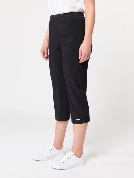 Black Pepper Eureka 3/4 Pant Black BA4508