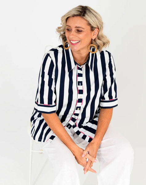 Alexander Santorini Francesca Stripe Shirt