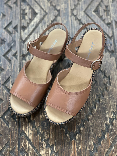 Diana Ferrari Busey Tan Heel