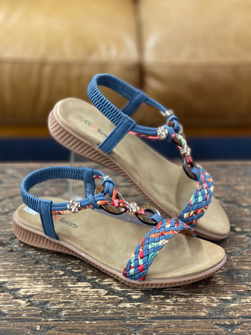 CC Resorts Xtra Denim Multi Sandal