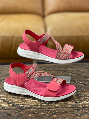 CC Resorts Florrie Red/Multi Sandal
