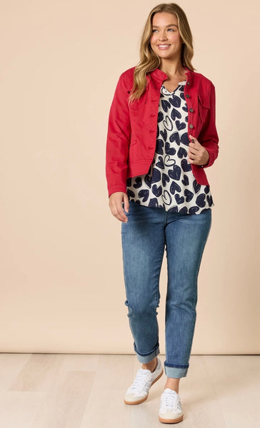 Threadz Luna Heart Top 48825