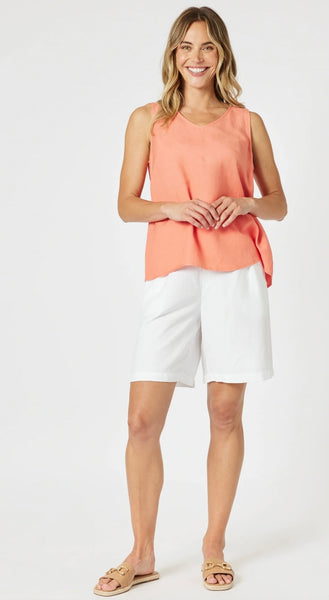 Gordon Smith Lino White Shorts 47453