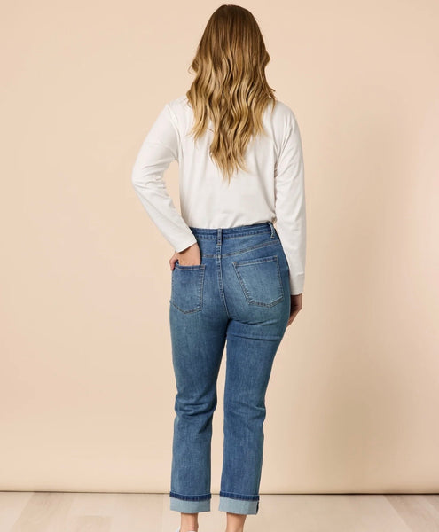 Threadz Retro Cuff Denim Jean 48519