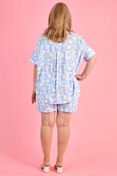 Bodacious Sailing Shorts Modern Muse Sea VBLH001