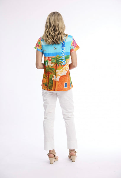 Orientique Park Guel Contemporary Crew T-Shirt 23182P