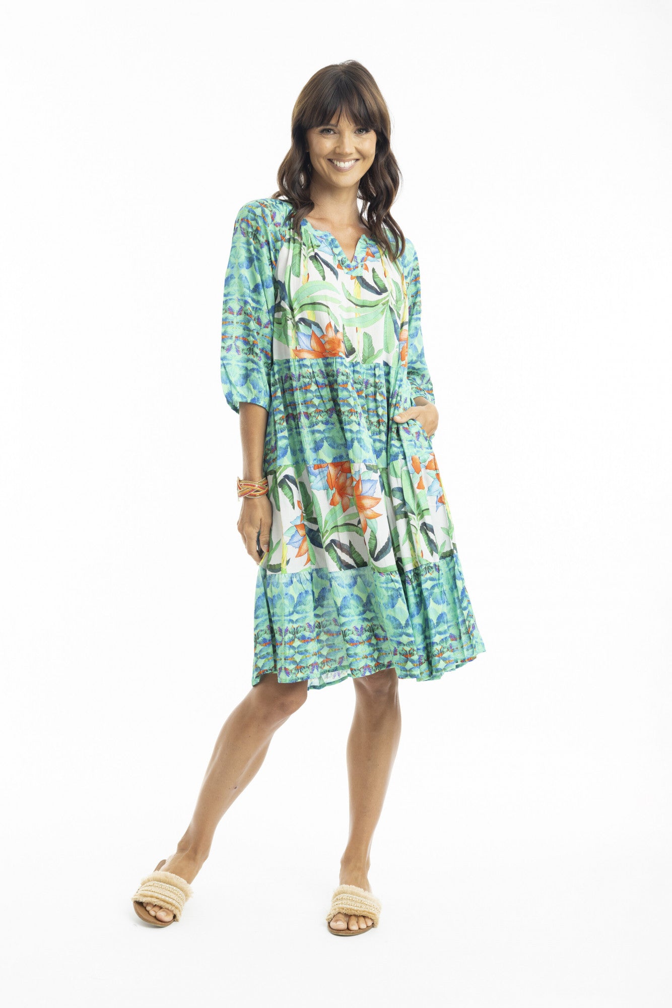 Escape Olivia Layers Multi Dress 91024