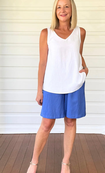 Gordon Smith Lino Short Sardinia Blue 47453