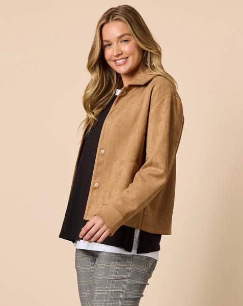 Threadz Downtown Suede Caramel 48627