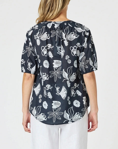 Gordon Smith Palm Springs Navy Top 48394