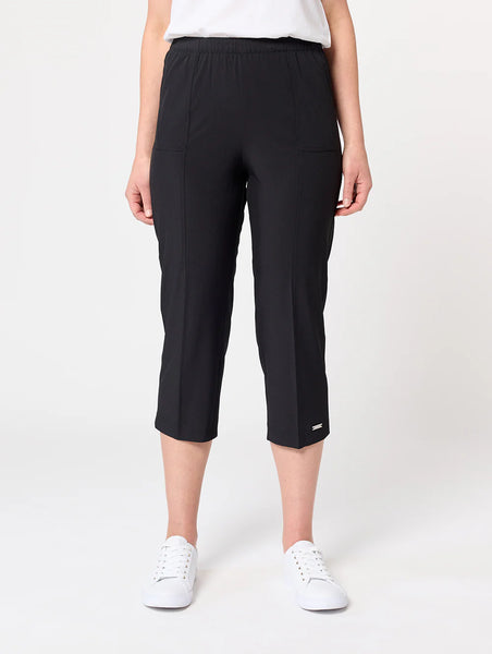 Black Pepper Eureka 3/4 Pant Black BA4508