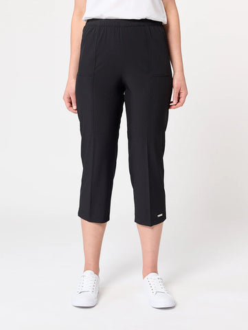 Black Pepper Eureka 3/4 Pant Black BA4508