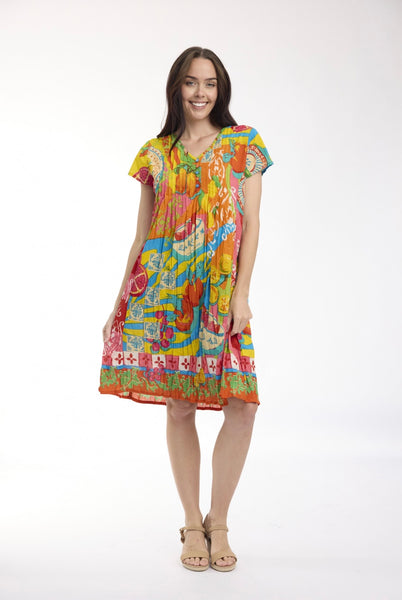 Orientique Mougins Easy Fit Print Dress 61045