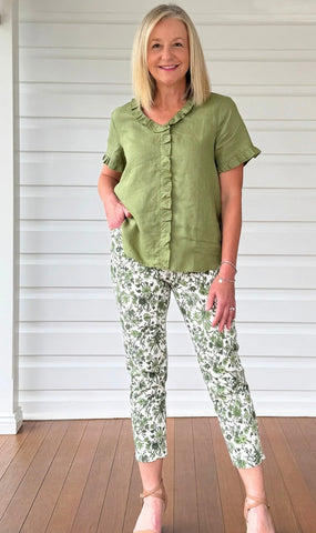 Gordon Smith Alexandria Pant Basil 48119