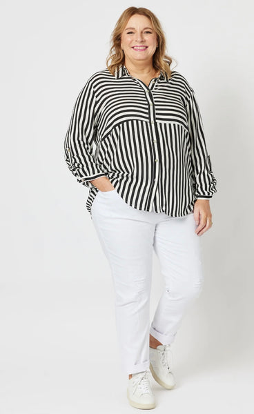 Threadz LA Stretch White Pull On Jean 35371