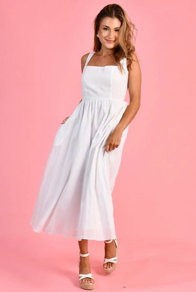 Jar of Hearts Addison Dress White VJHD921