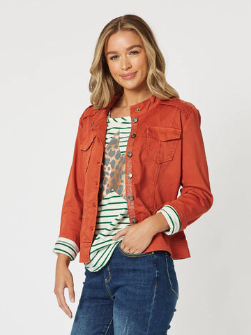 Threadz Military Maple Jacket 38706