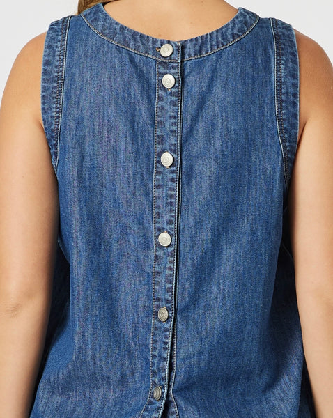 Threadz Charli Denim Top 47674