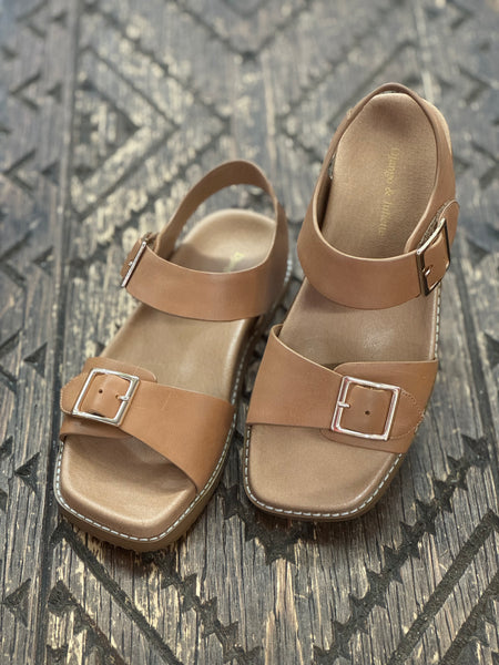 Django & Juliette Raven Latte Sandal